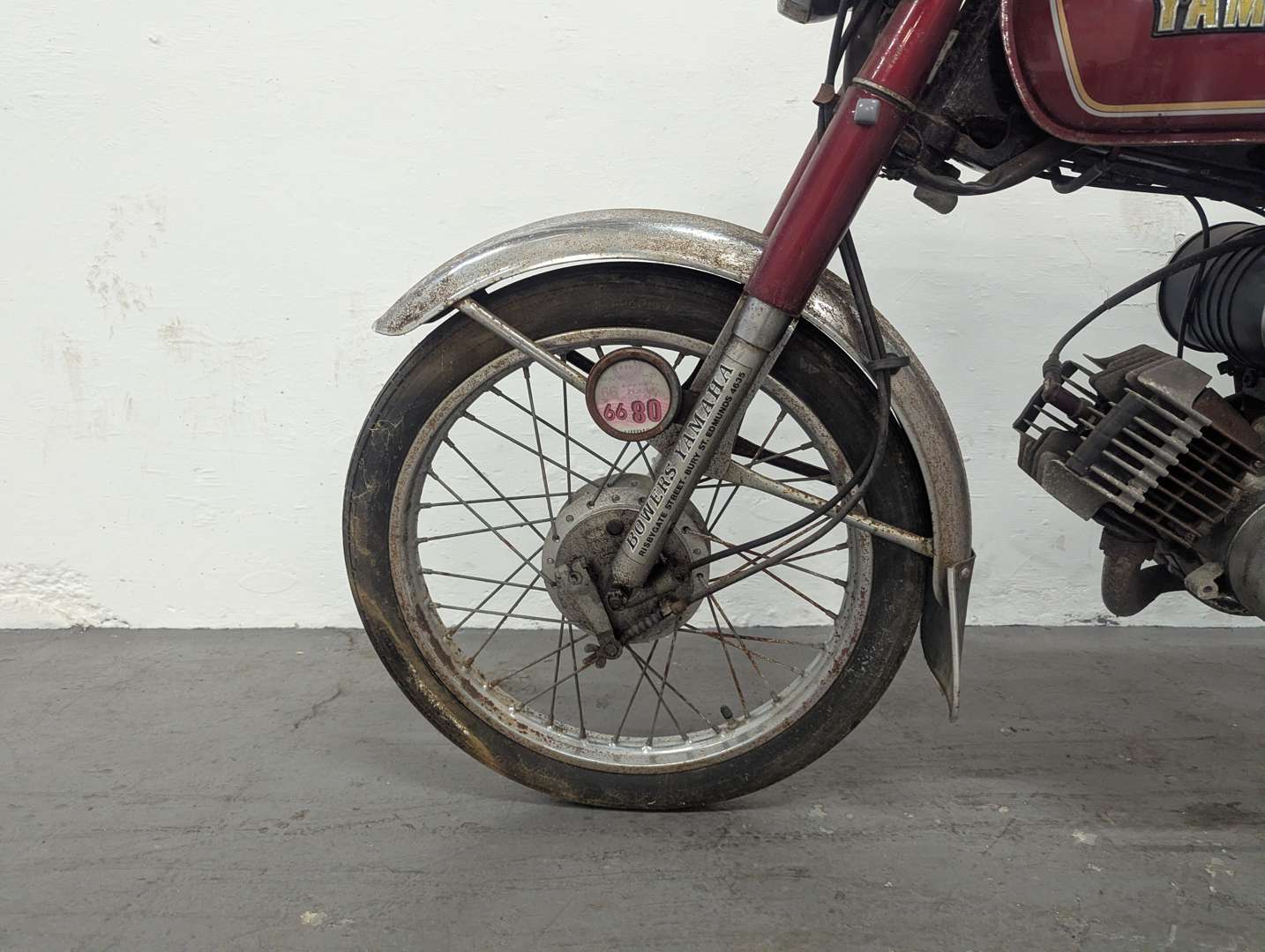 <p>1981 YAMAHA YB100 DELUXE</p>