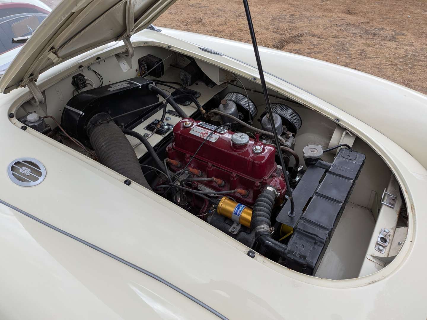 <p>1957 MG A 1500 ROADSTER</p>