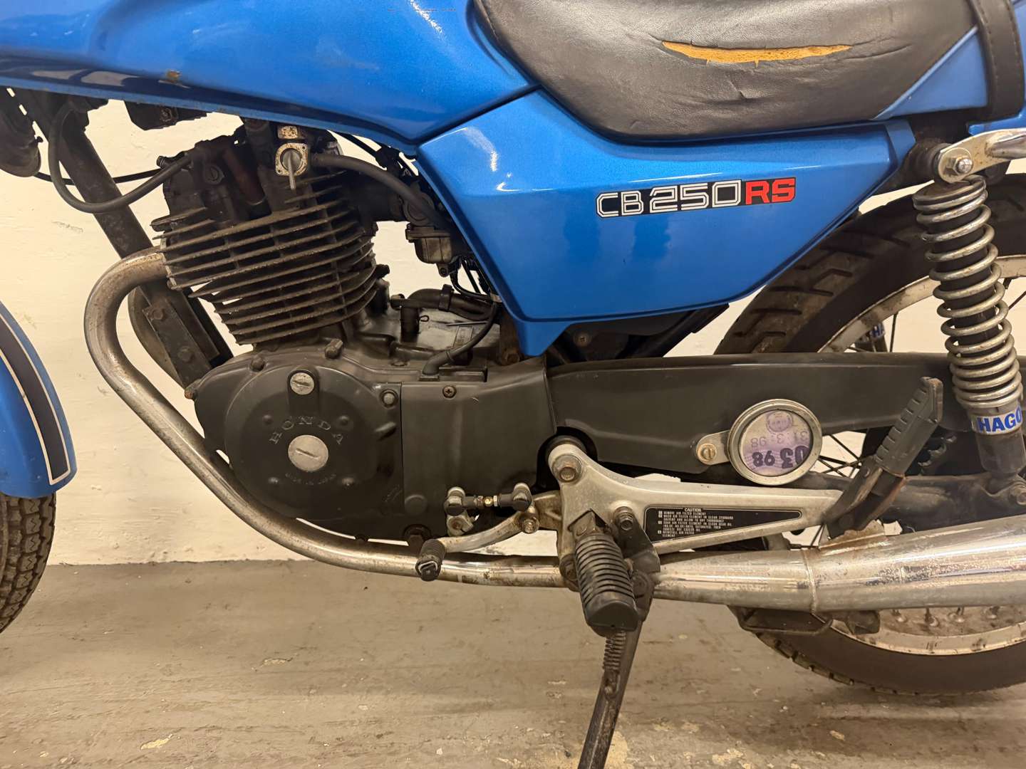 <p>1981 HONDA CB250 RS</p>