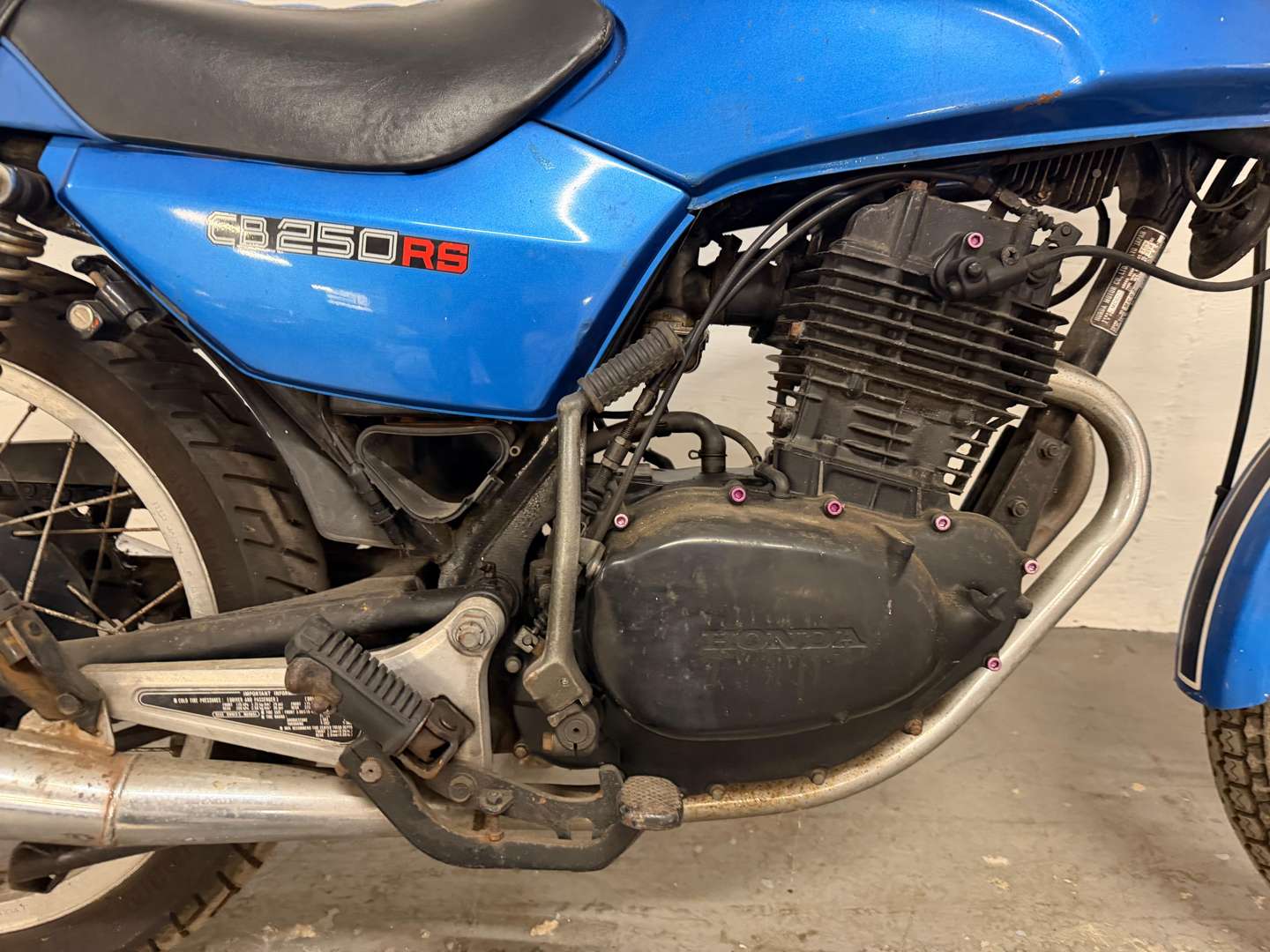 <p>1981 HONDA CB250 RS</p>