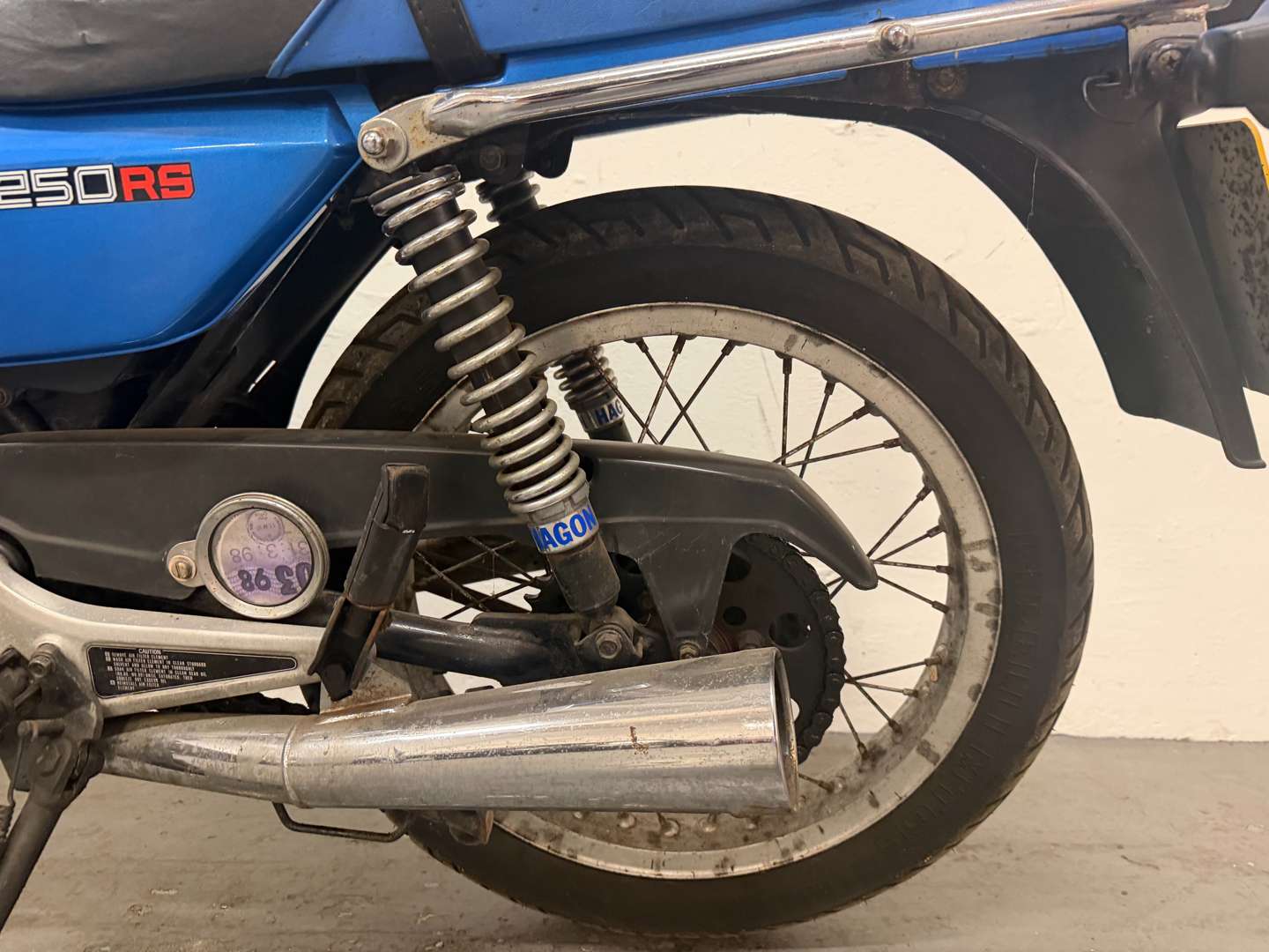 <p>1981 HONDA CB250 RS</p>