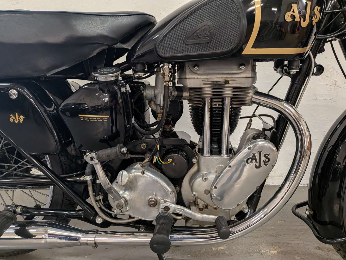 <p>1951 AJS 350</p>