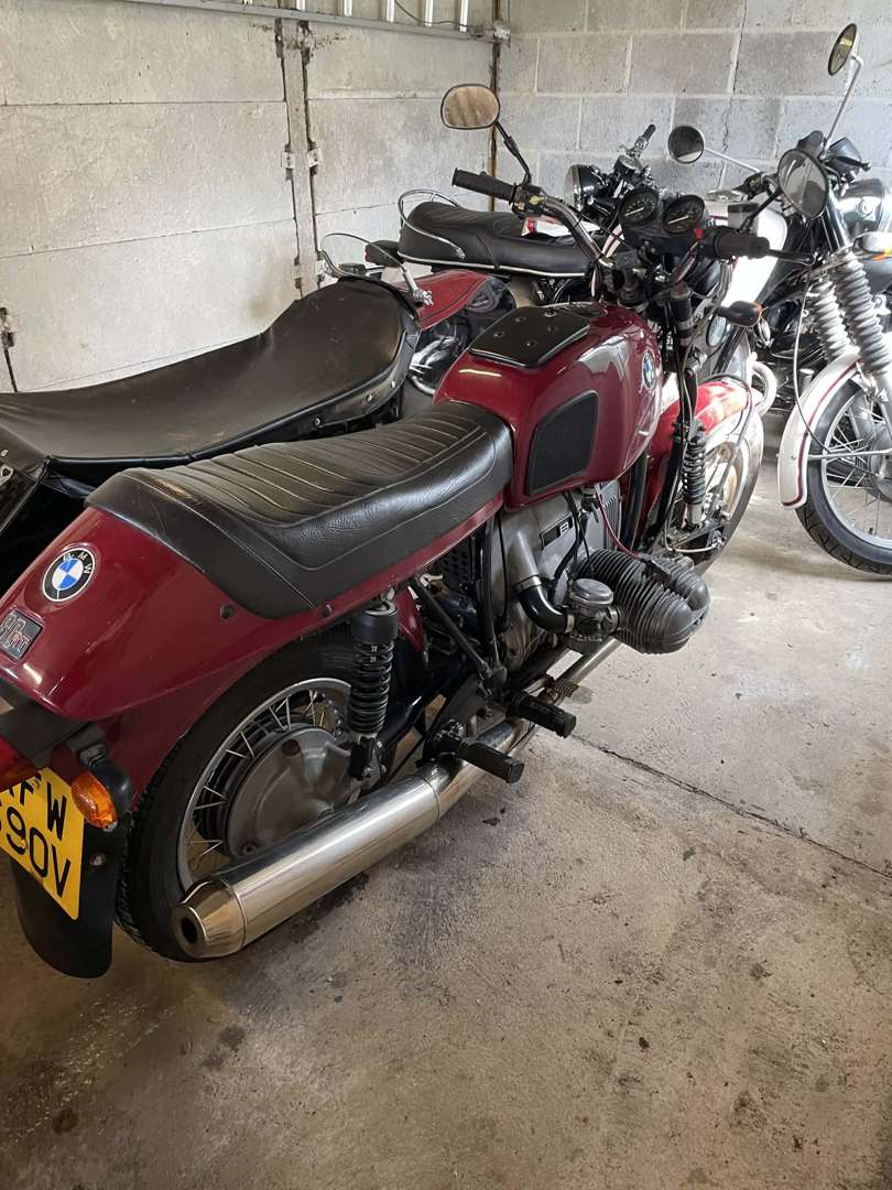 <p>1979 BMW R80/7 & SIDECAR</p>