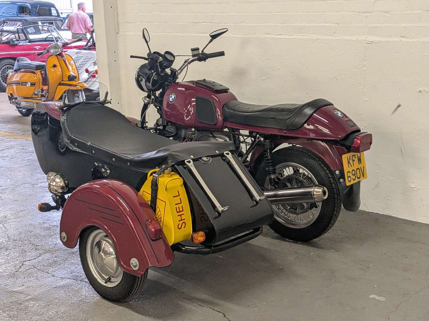 <p>1979 BMW R80/7 & SIDECAR</p>