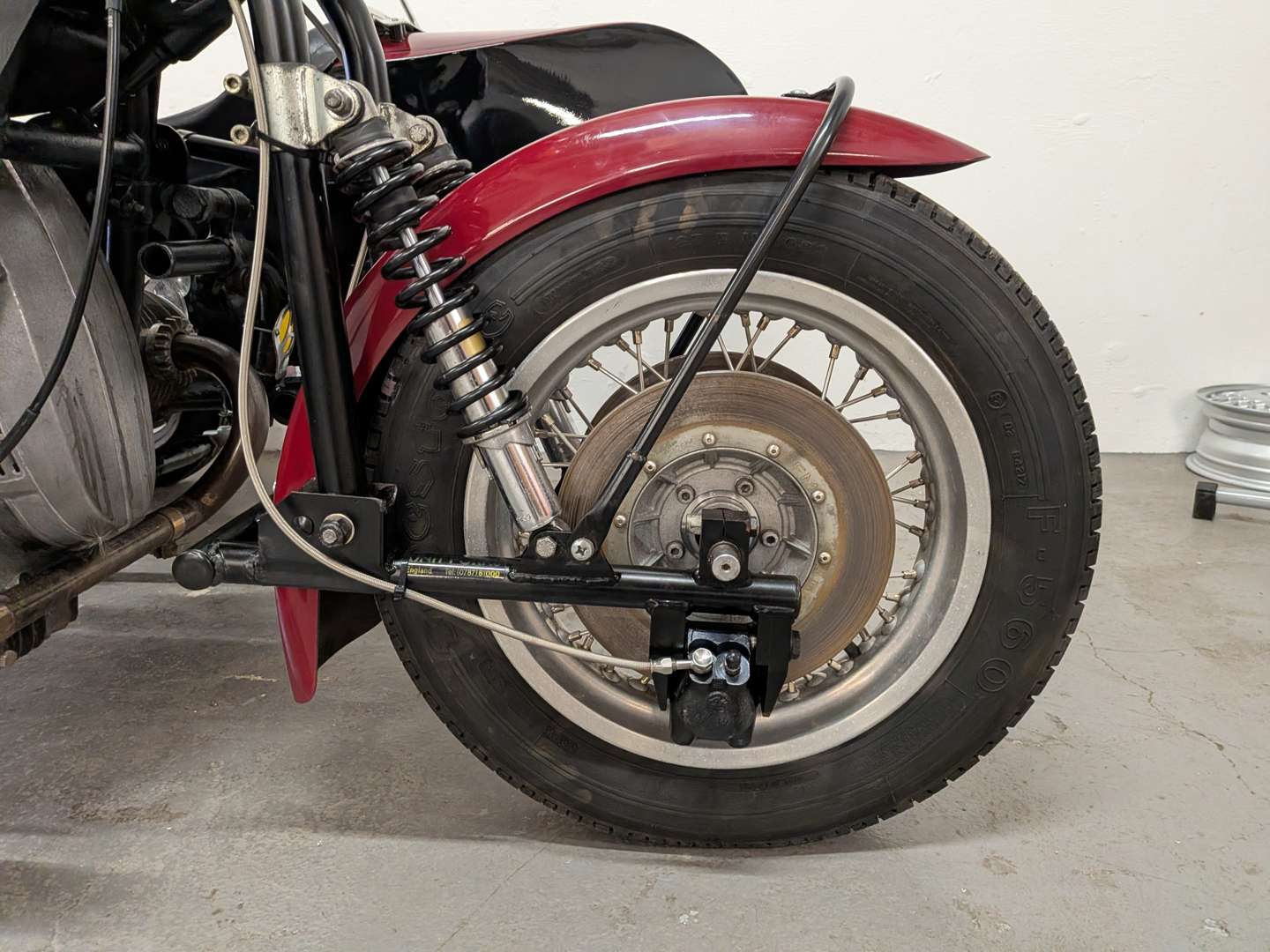 <p>1979 BMW R80/7 & SIDECAR</p>