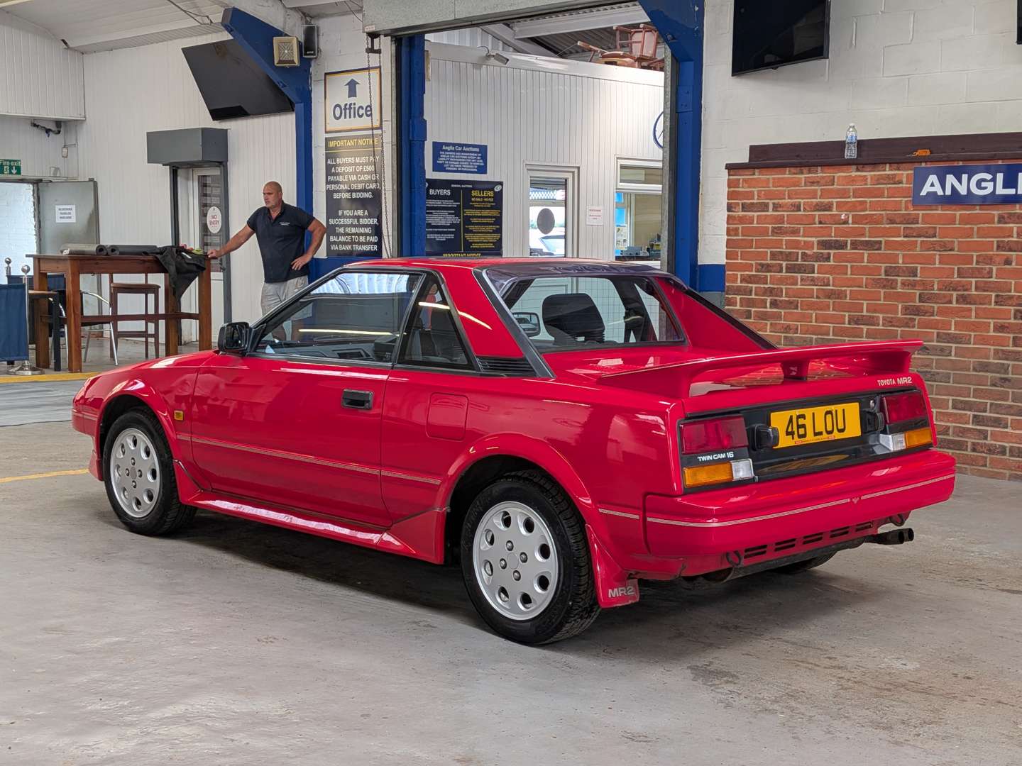 <p>1988 TOYOTA MR2 AW11 - ONE REGISTERED OWNER & 41K MILES FROM NEW</p>