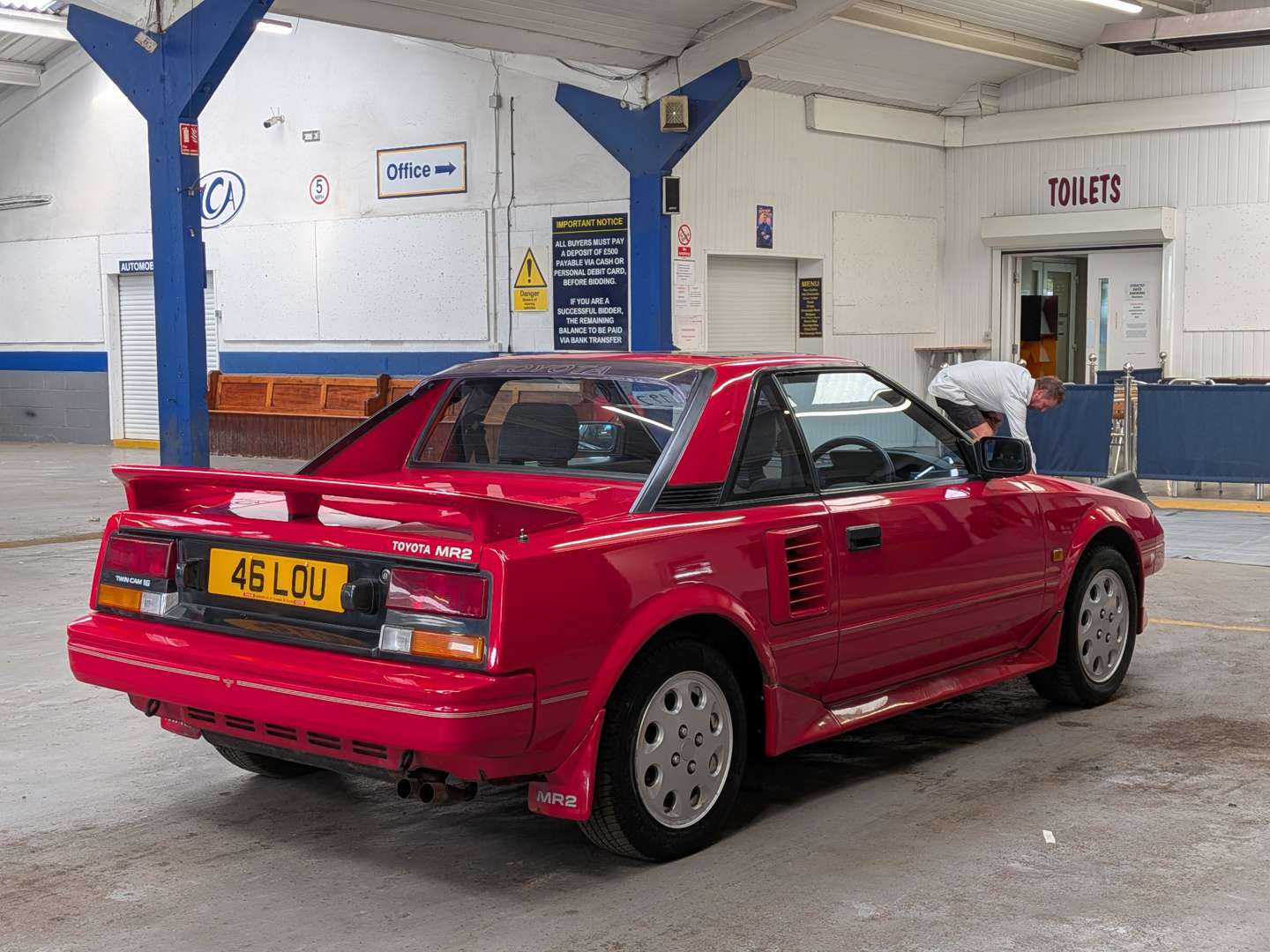 <p>1988 TOYOTA MR2 AW11 - ONE REGISTERED OWNER & 41K MILES FROM NEW</p>
