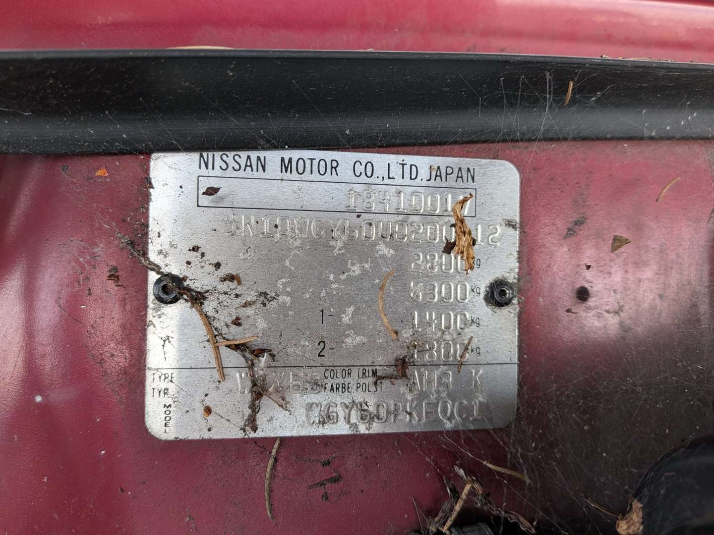 <p>1997 NISSAN PATROL GR SE AUTO</p>