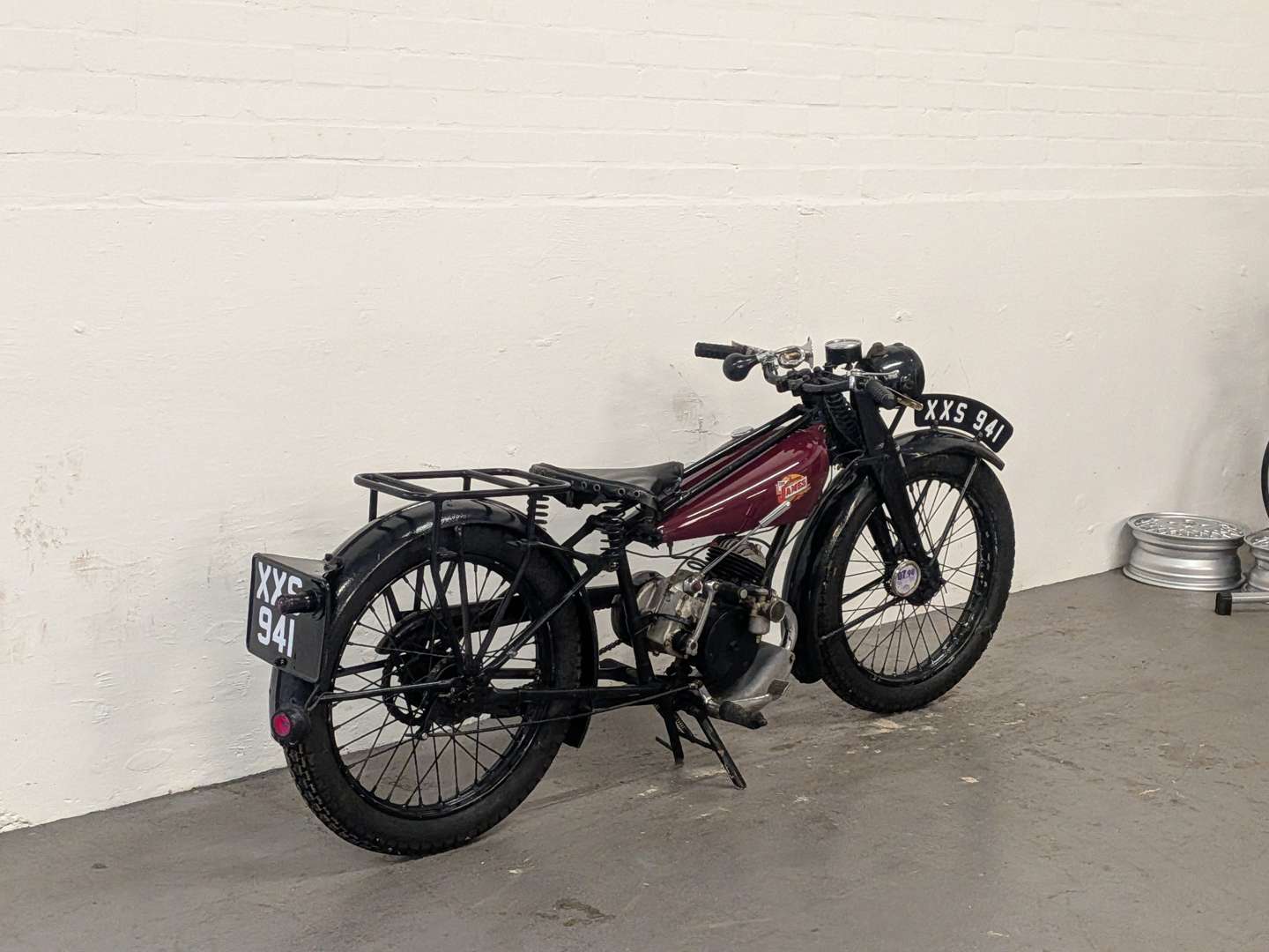 <p>1937 JAMES 125CC</p>