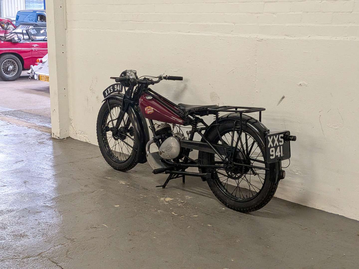<p>1937 JAMES 125CC</p>