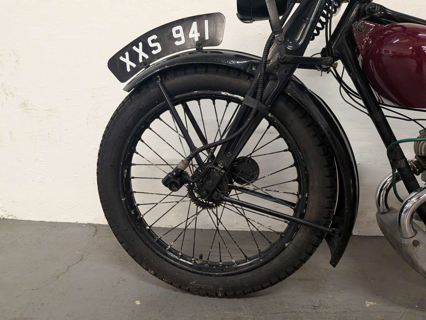 <p>1937 JAMES 125CC</p>