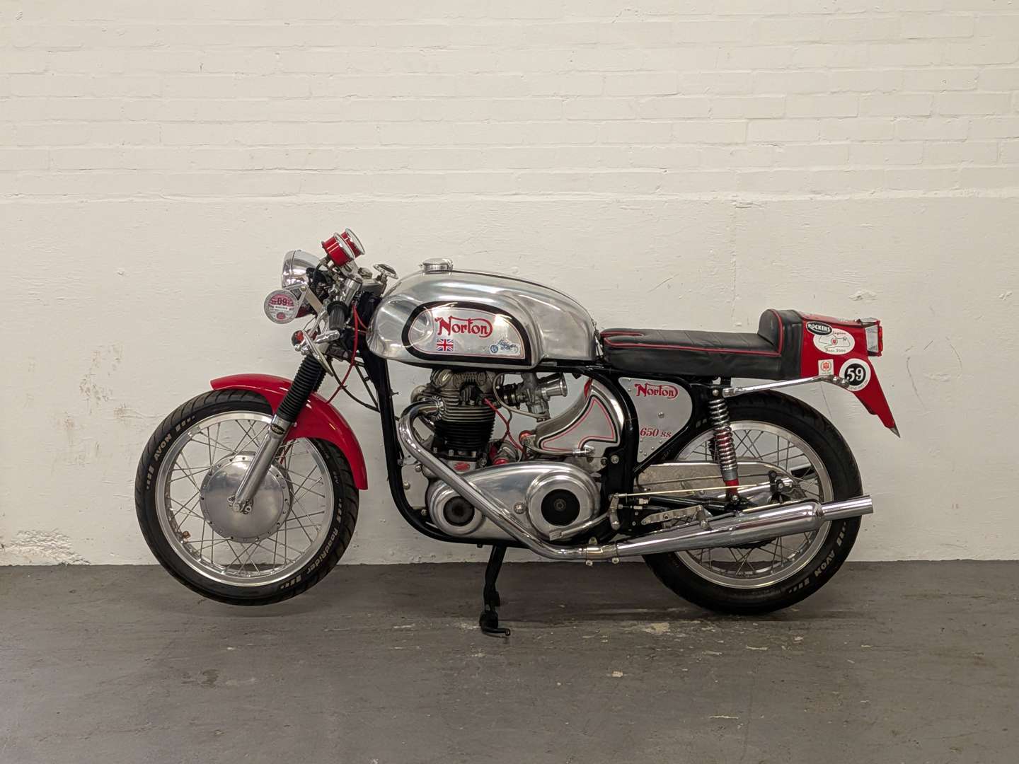 <p>1965 NORTON 650SS</p>