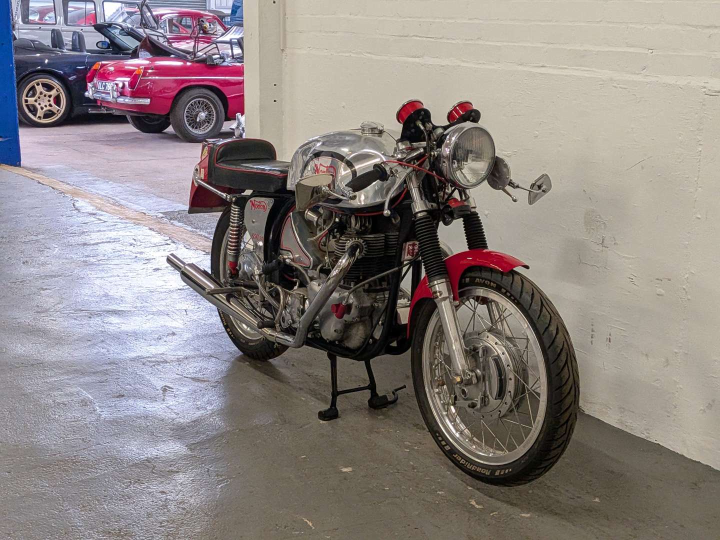 <p>1965 NORTON 650SS</p>