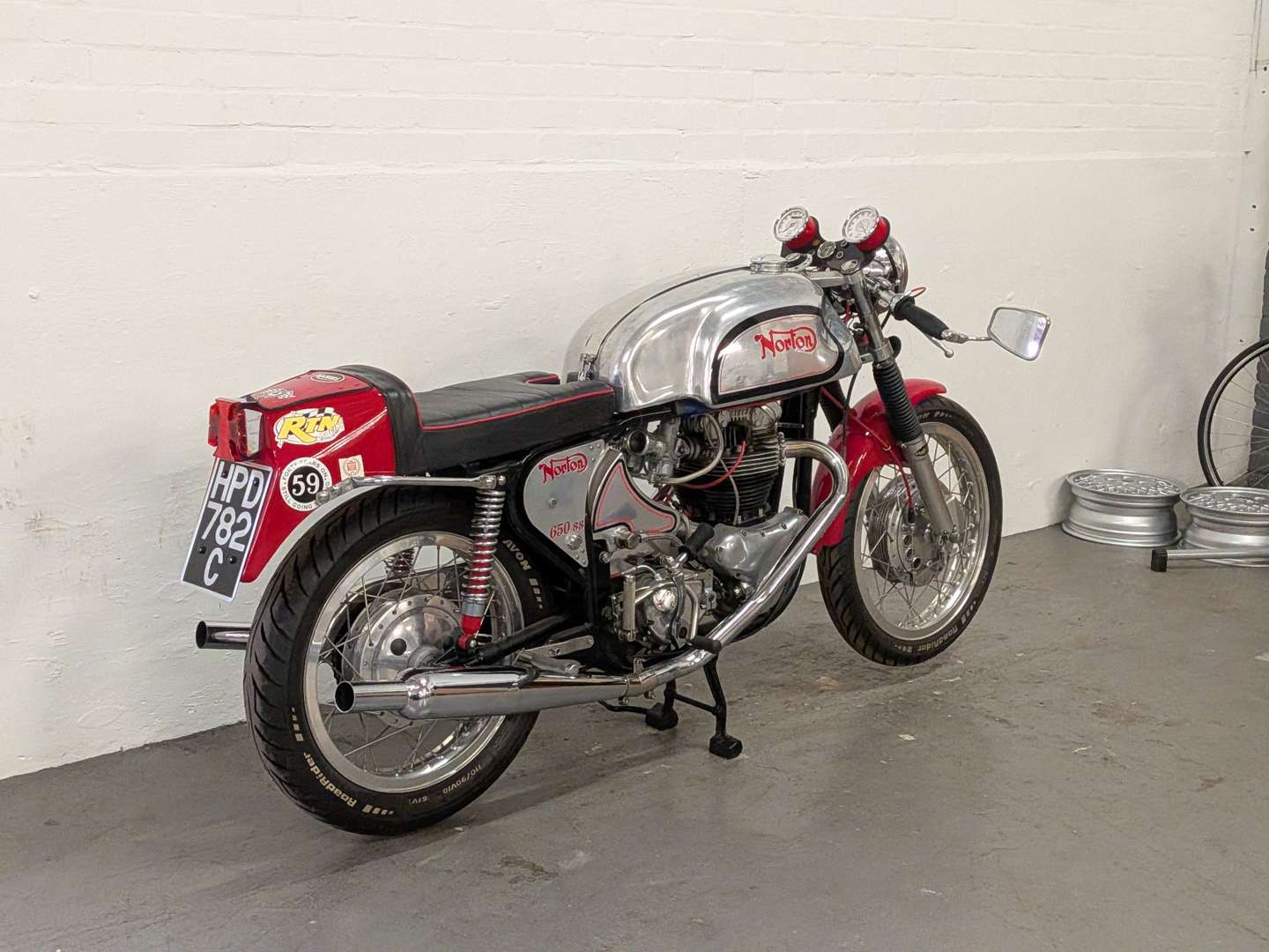 <p>1965 NORTON 650SS</p>