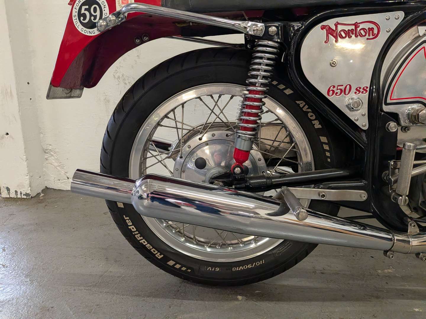 <p>1965 NORTON 650SS</p>