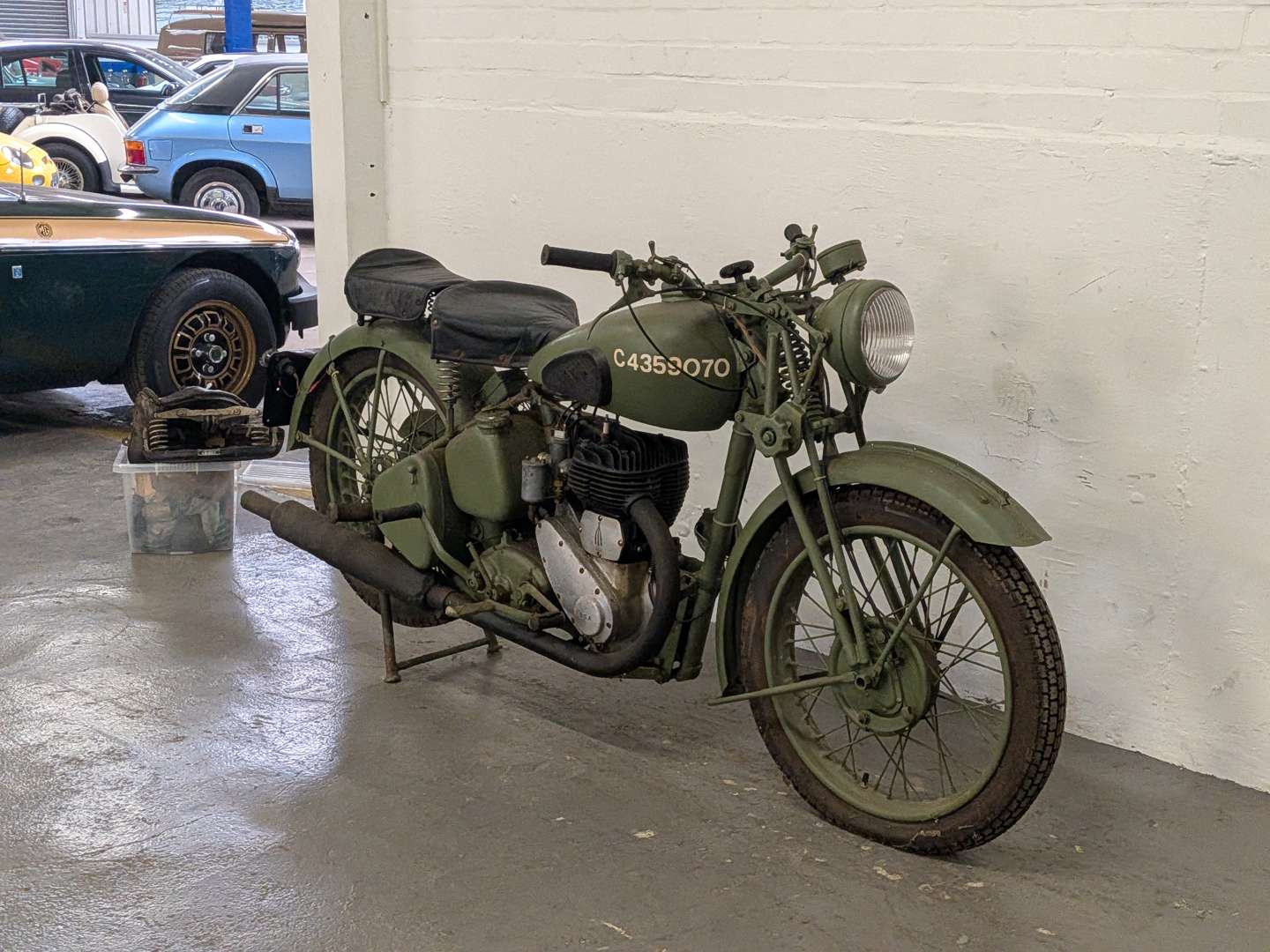<p>1946 BSA M20</p>