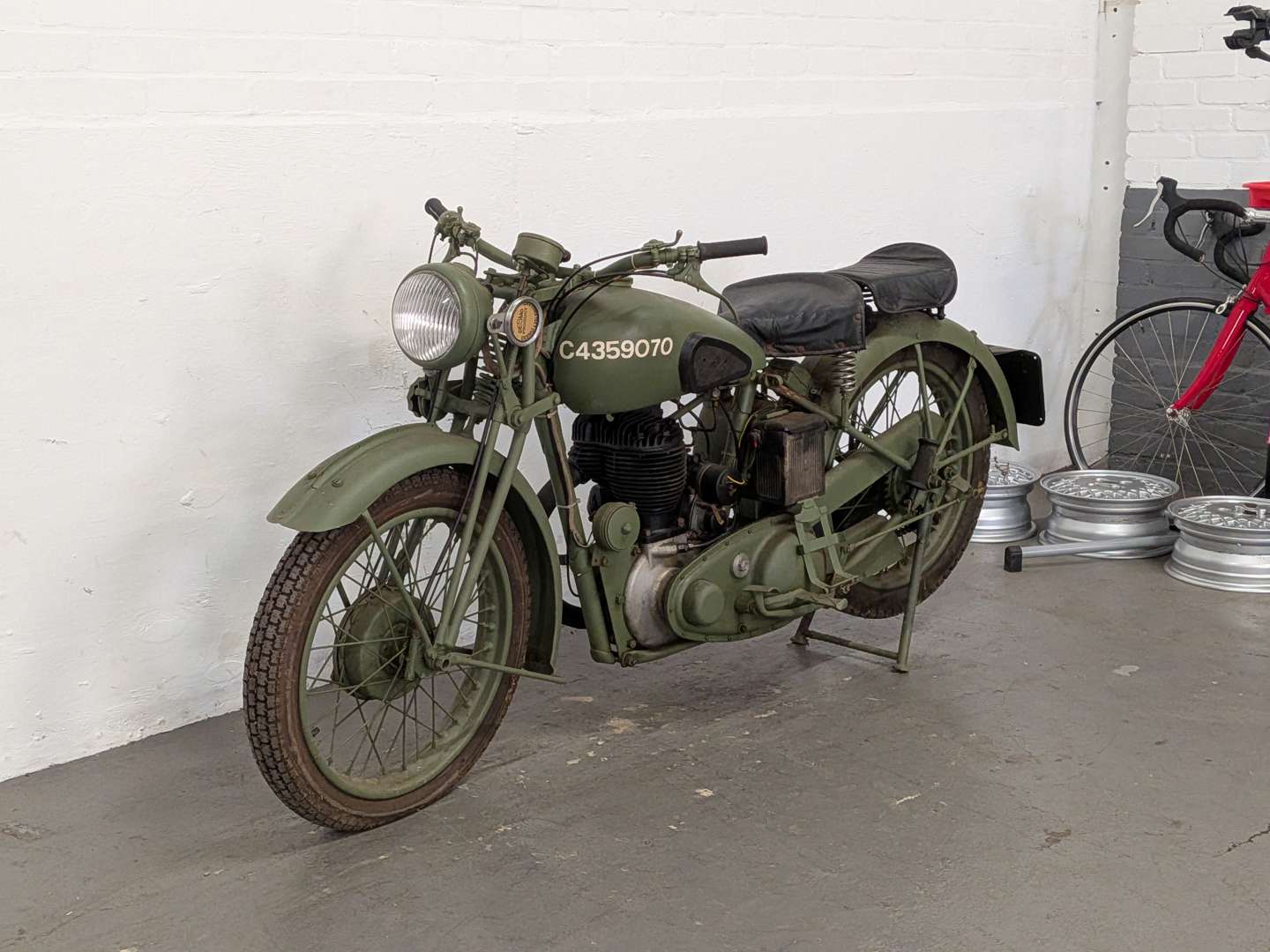 <p>1946 BSA M20</p>