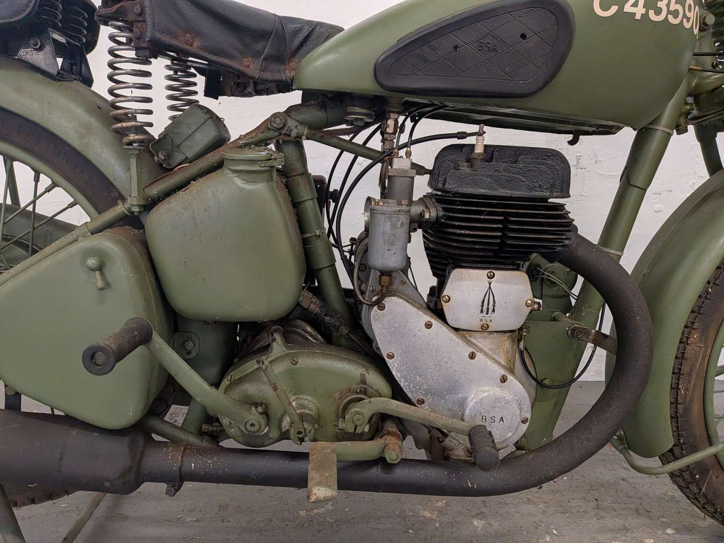 <p>1946 BSA M20</p>