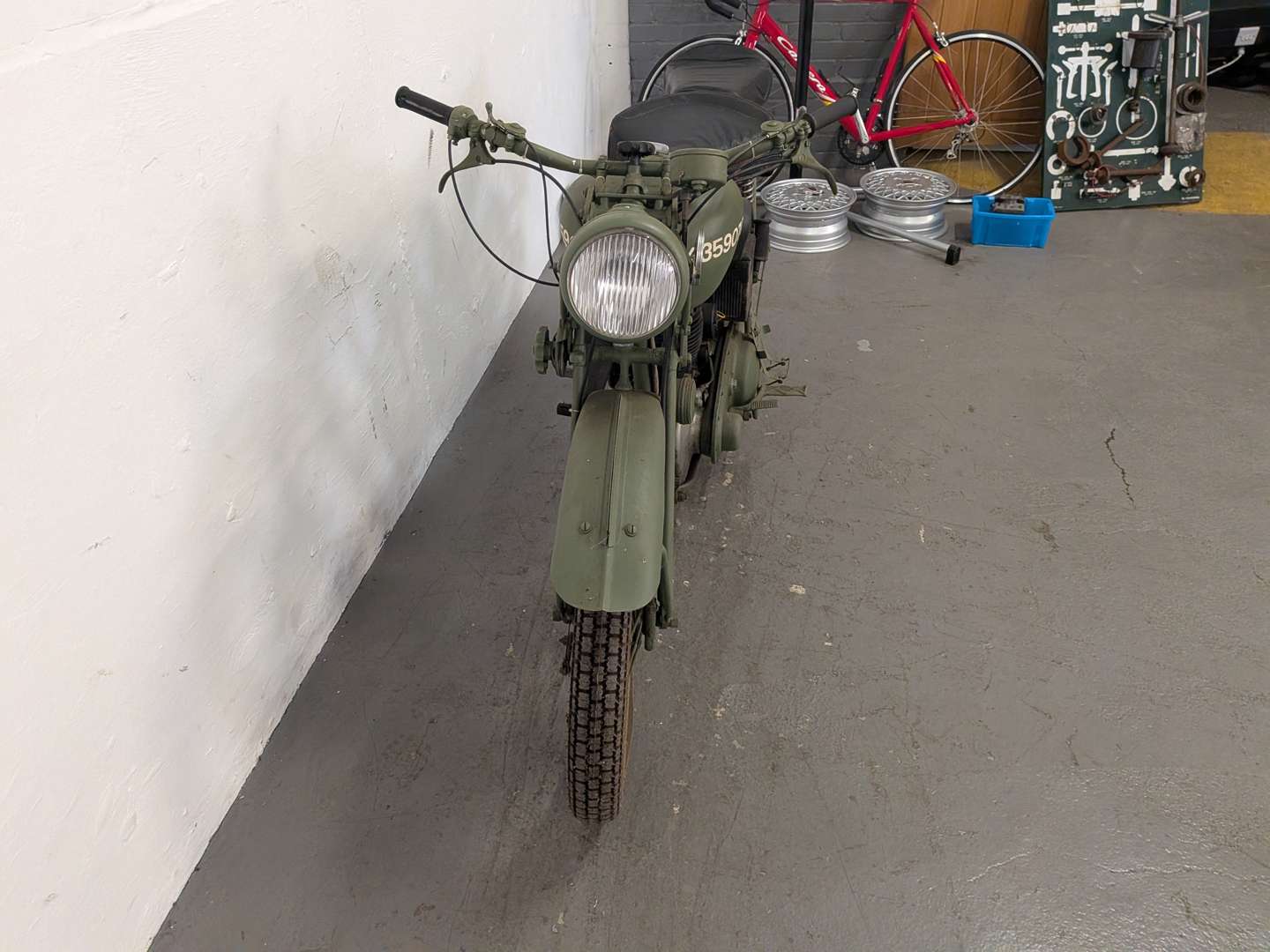 <p>1946 BSA M20</p>