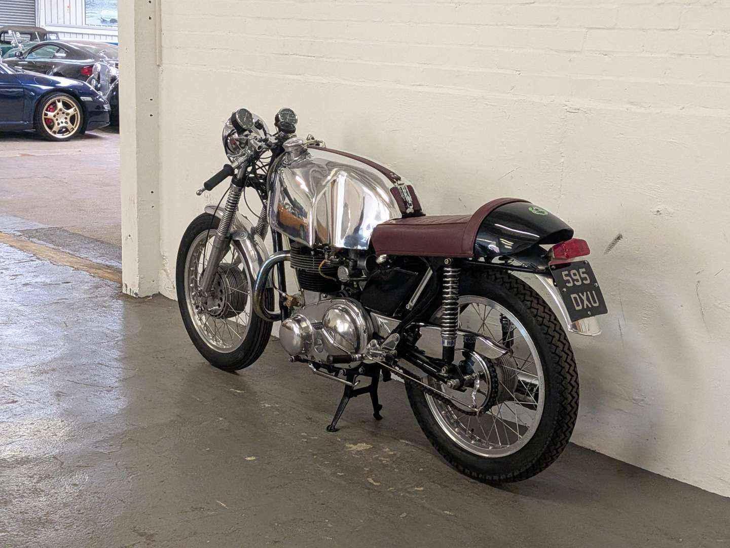 <p>1962 AJS 650 MODEL 31 CAFE RACER</p>