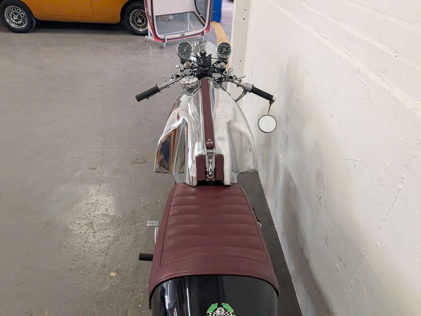 <p>1962 AJS 650 MODEL 31 CAFE RACER</p>
