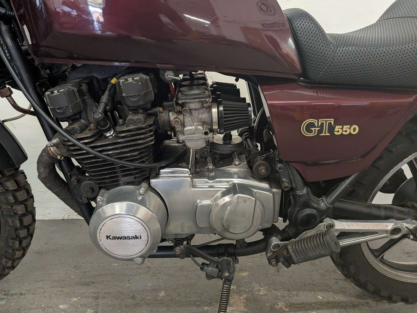 <p>1990 KAWASAKI GT550 G4</p>
