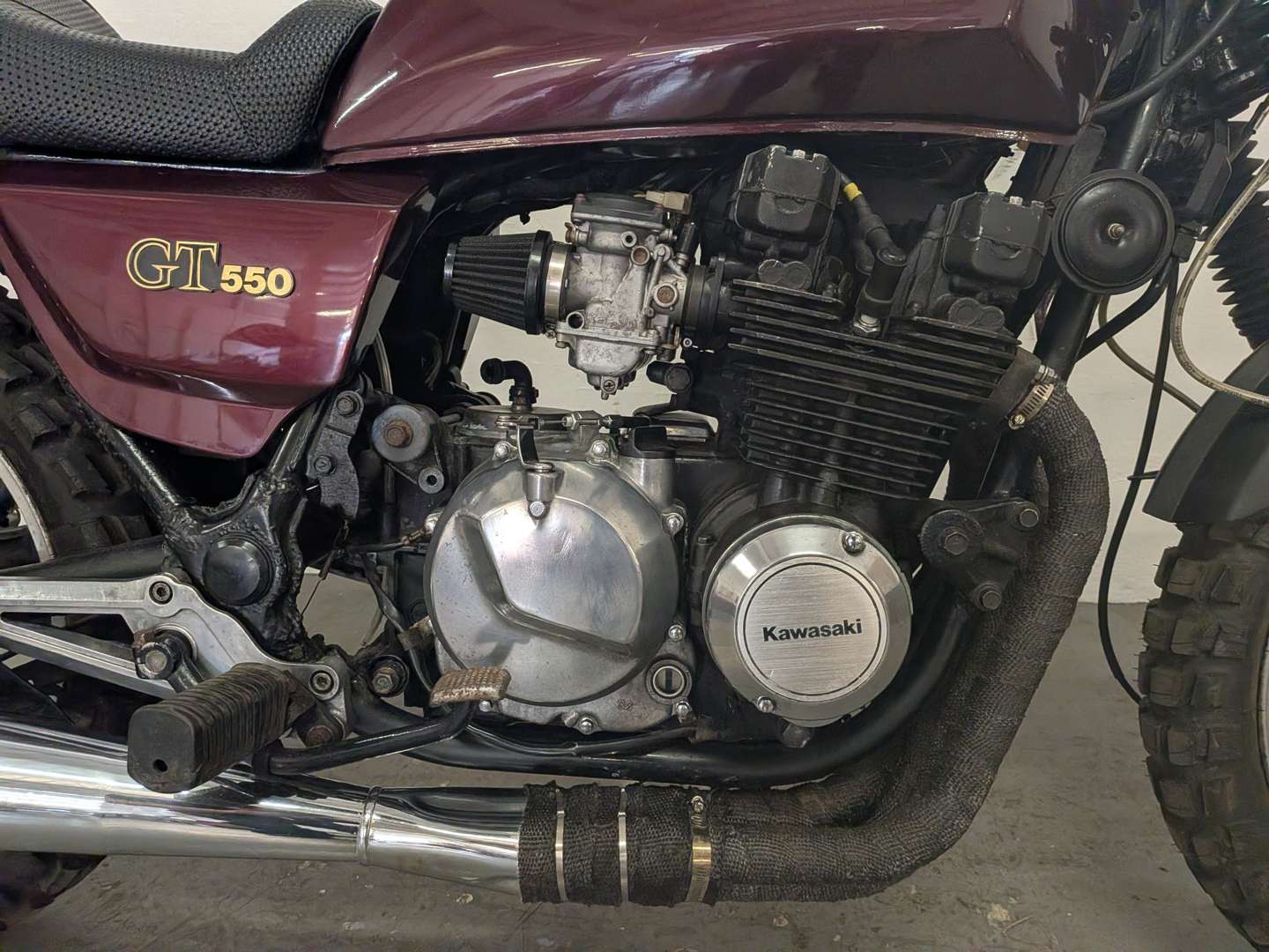 <p>1990 KAWASAKI GT550 G4</p>
