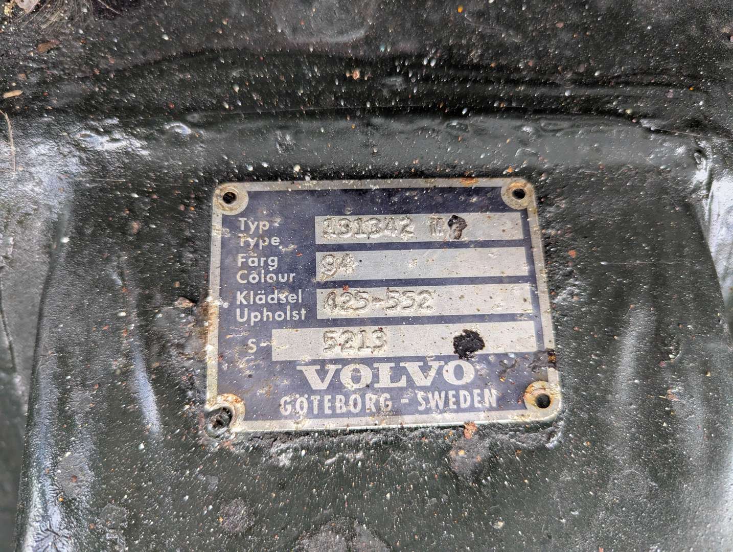<p>1967 VOLVO 131 AMAZON</p>
