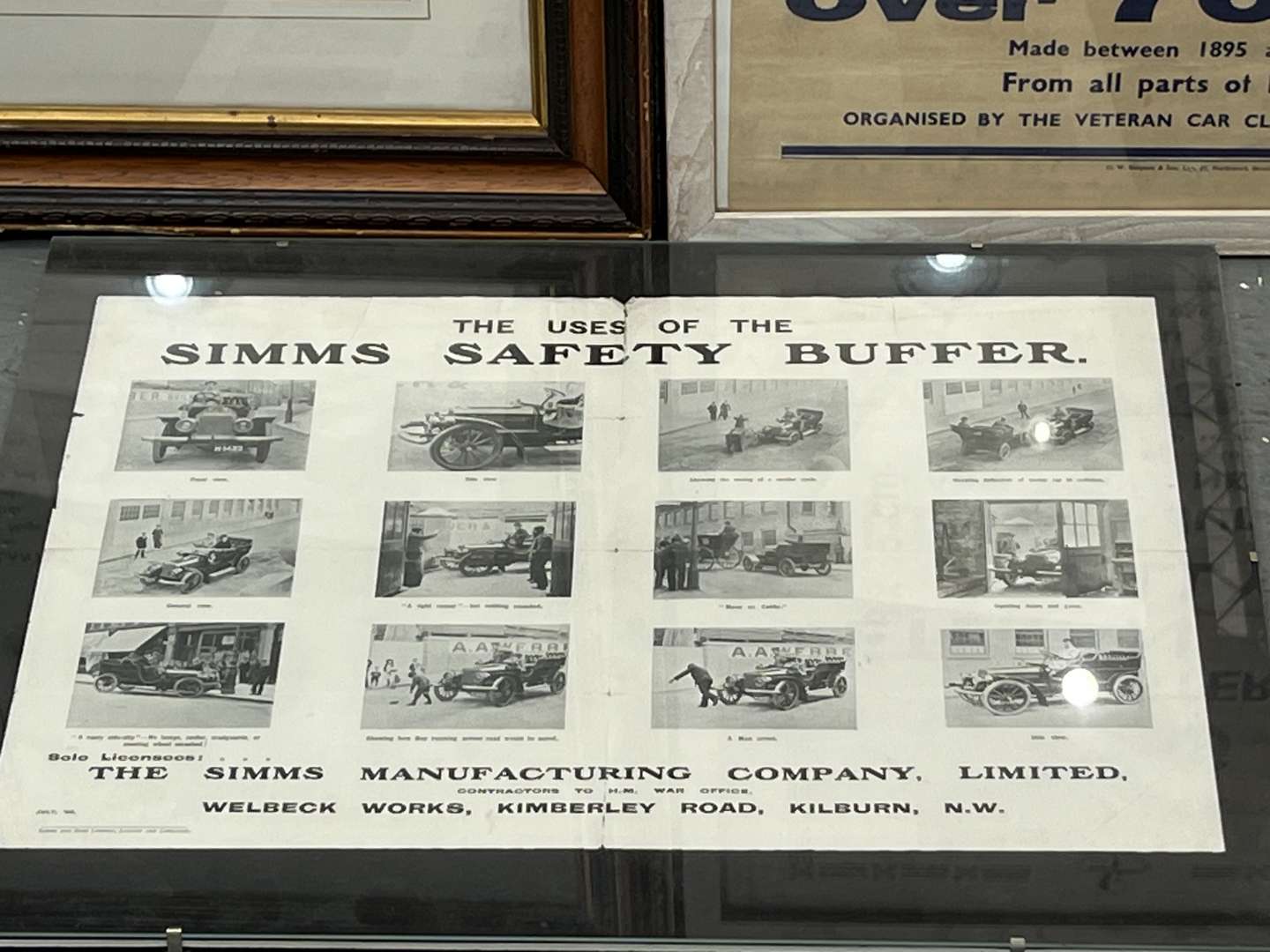 <p>Monster Veteran Car Rally Poster, Henry Berry & Co Poster and One Other (3)</p>