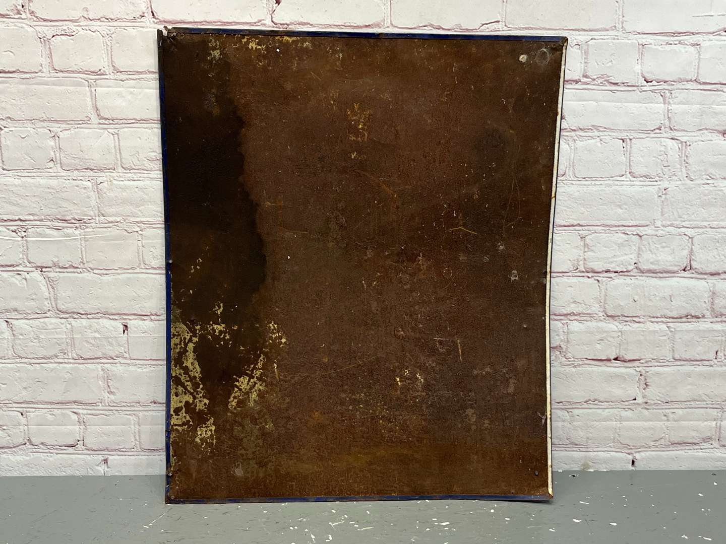 <p>Tin Michelin Map Sign</p>