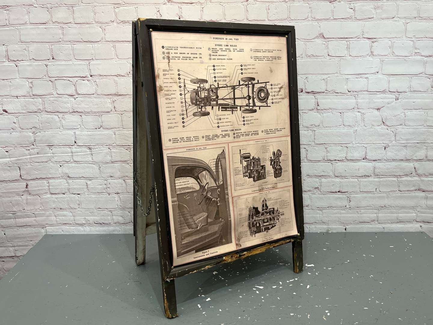 <p>Ford Commercial Wooden A Board Sign&nbsp;</p>