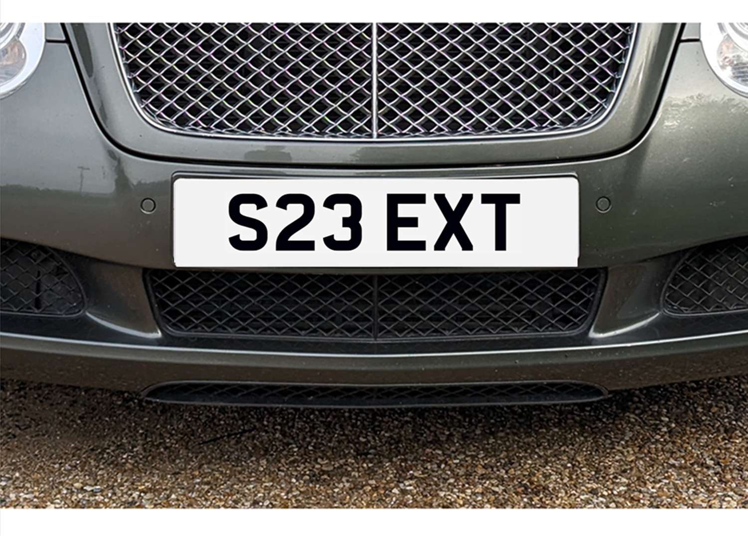 <p>&nbsp;S23 EXT Registration number&nbsp;</p>