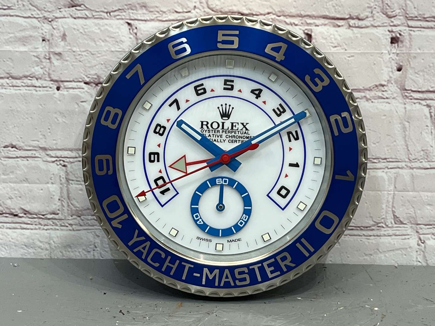 <p>Rolex GMT Master Modern Metal Wall Clock</p>