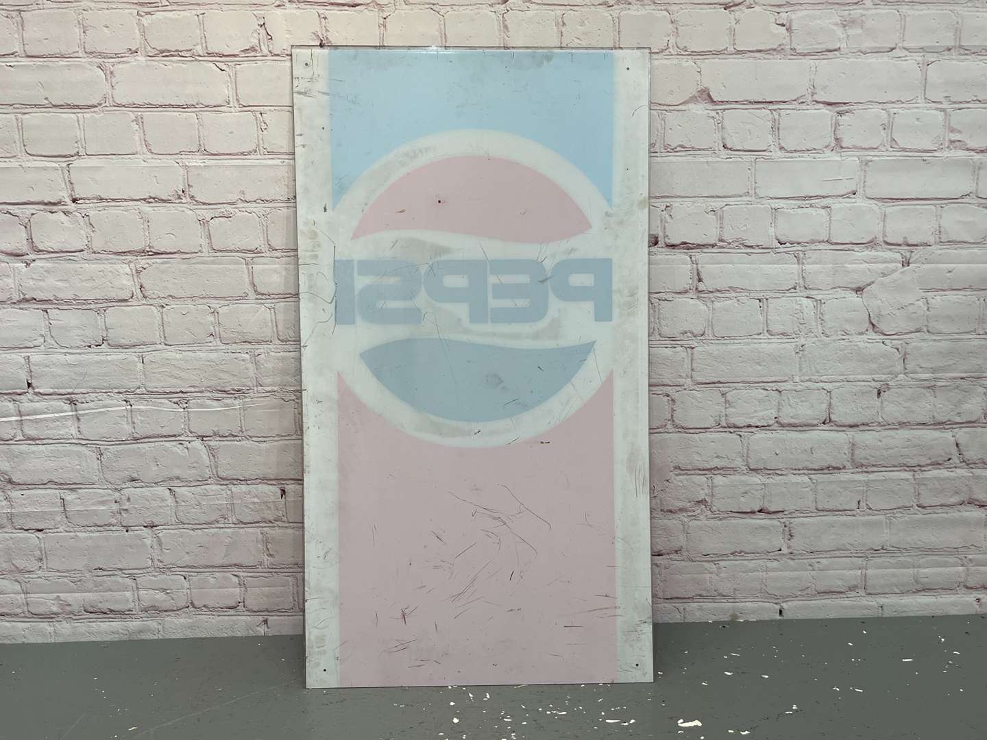 <p>Pepsi Perspex Sign</p>