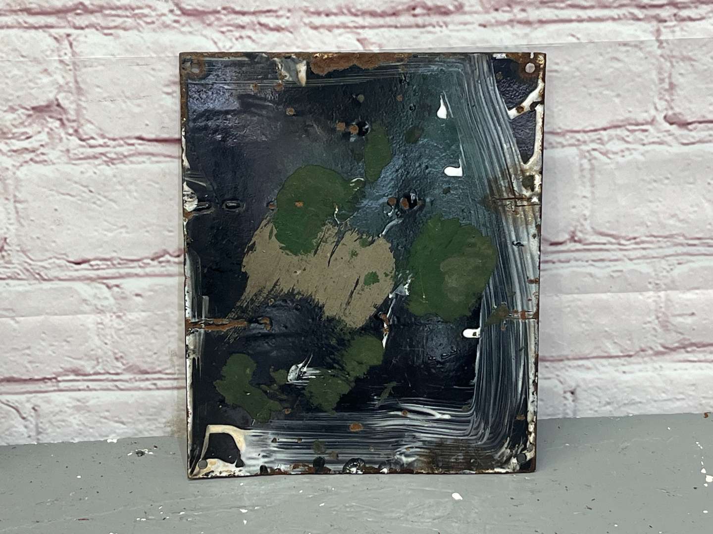 <p>All Season Tickets To Be Shewn Small Enamel Sign</p>