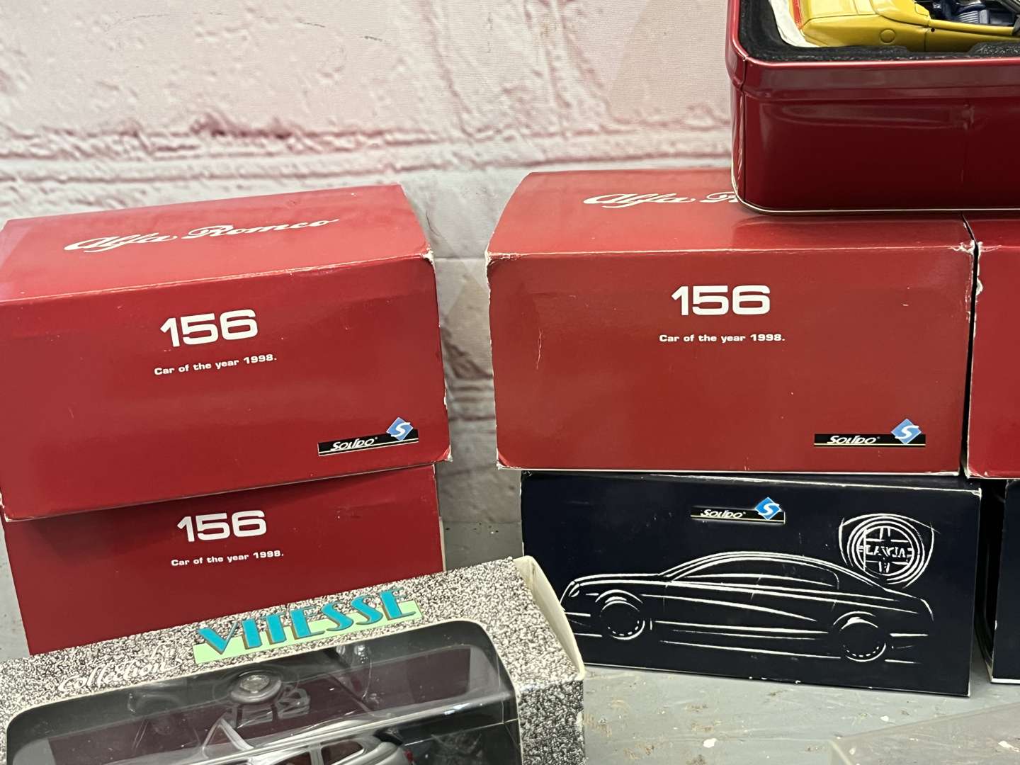 <p>Fourteen Boxed Diecast Model Cars&nbsp;</p>