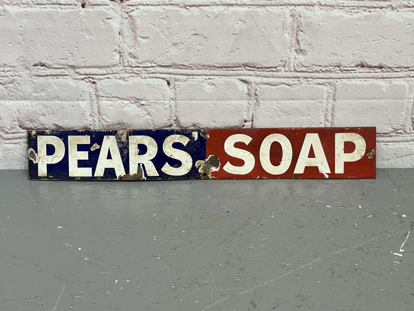 <p>Pears Soap Small Enamel Sign</p>