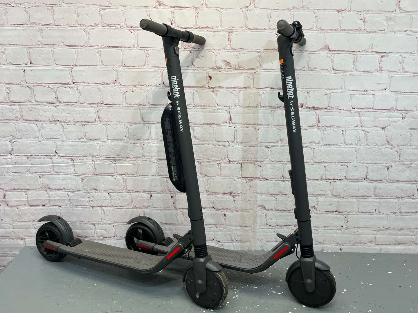 <p>Two Segway “Nine Bolt” Battery Powered Scooters</p>