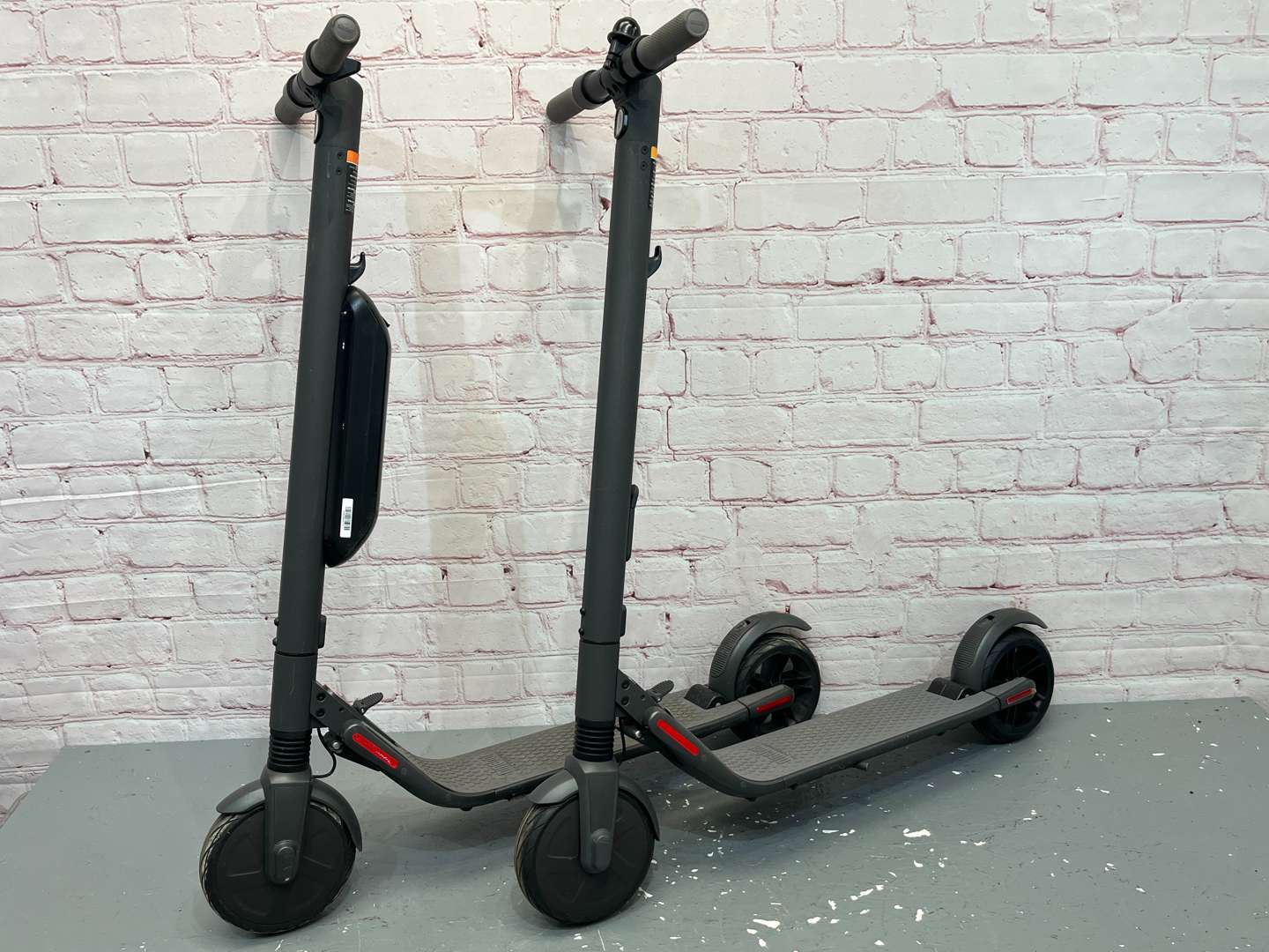 <p>Two Segway “Nine Bolt” Battery Powered Scooters</p>