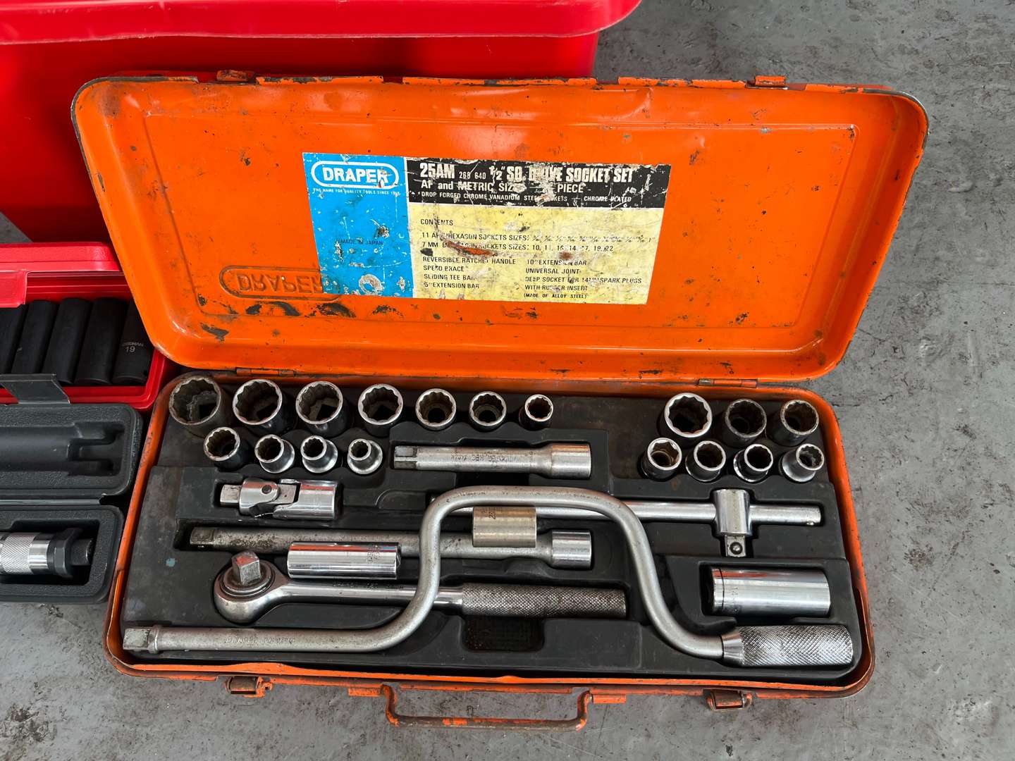 <p>Three Boxes Of Workshop Tools</p>