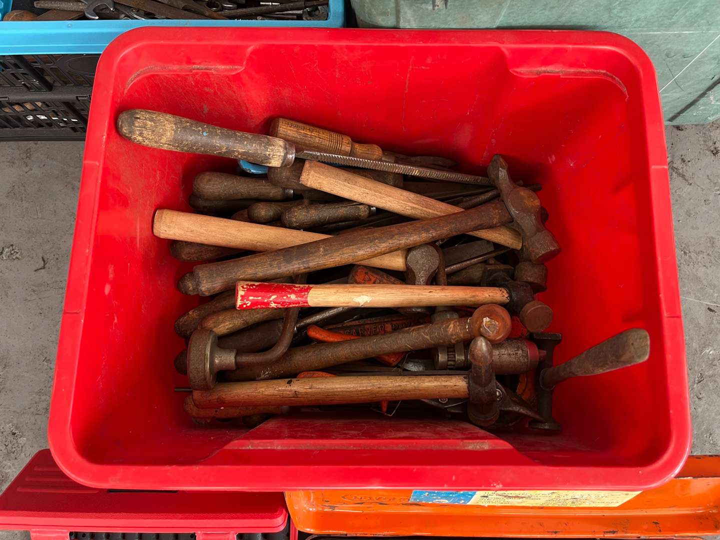 <p>Three Boxes Of Workshop Tools</p>