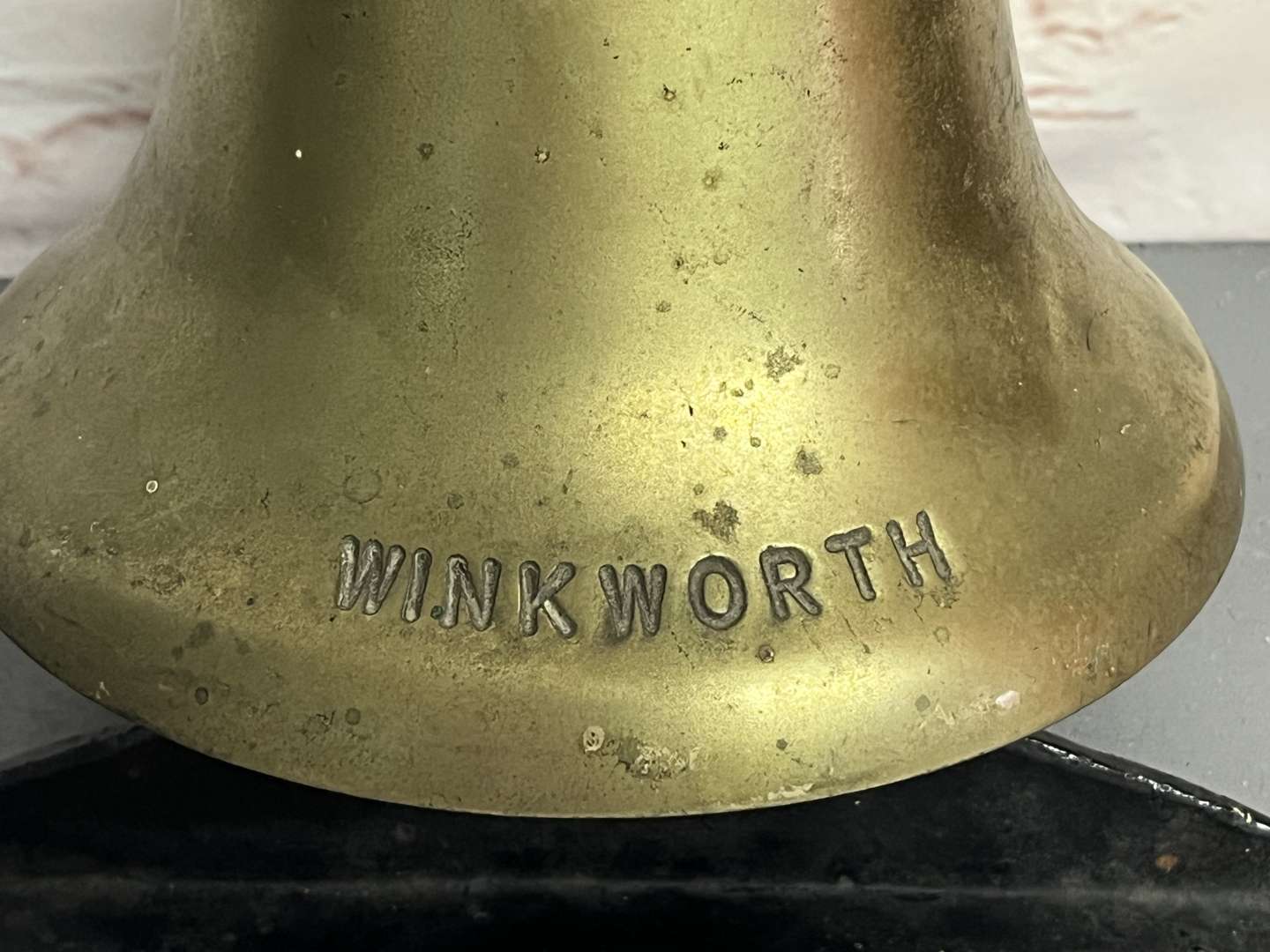 <p>Original Winkworth Brass Police Bell</p>