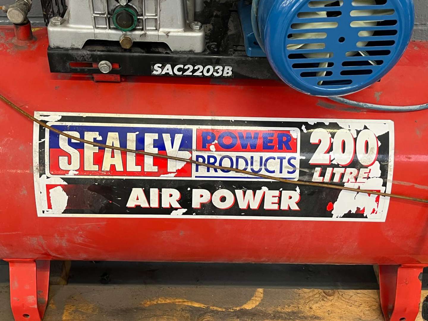 <p>Sealey 200Ltr 240V Air Compressor&nbsp;</p>