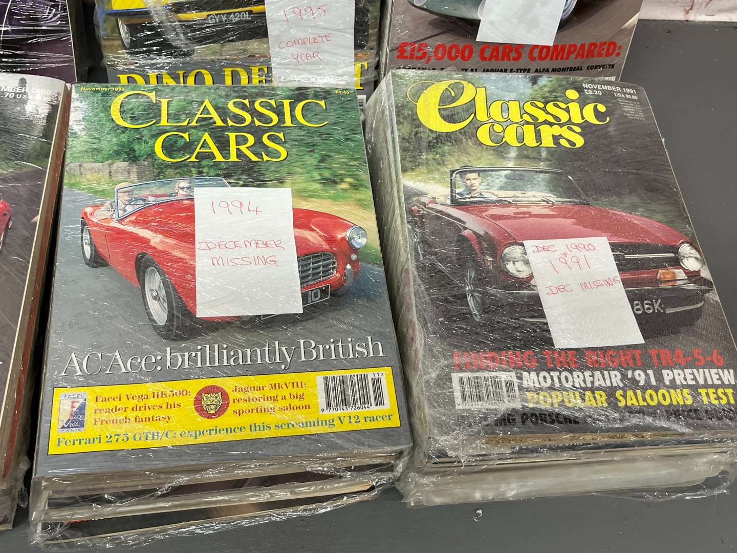 <p>Large Quantity of Classic Car Magazines/Catalogues Etc&nbsp;</p>