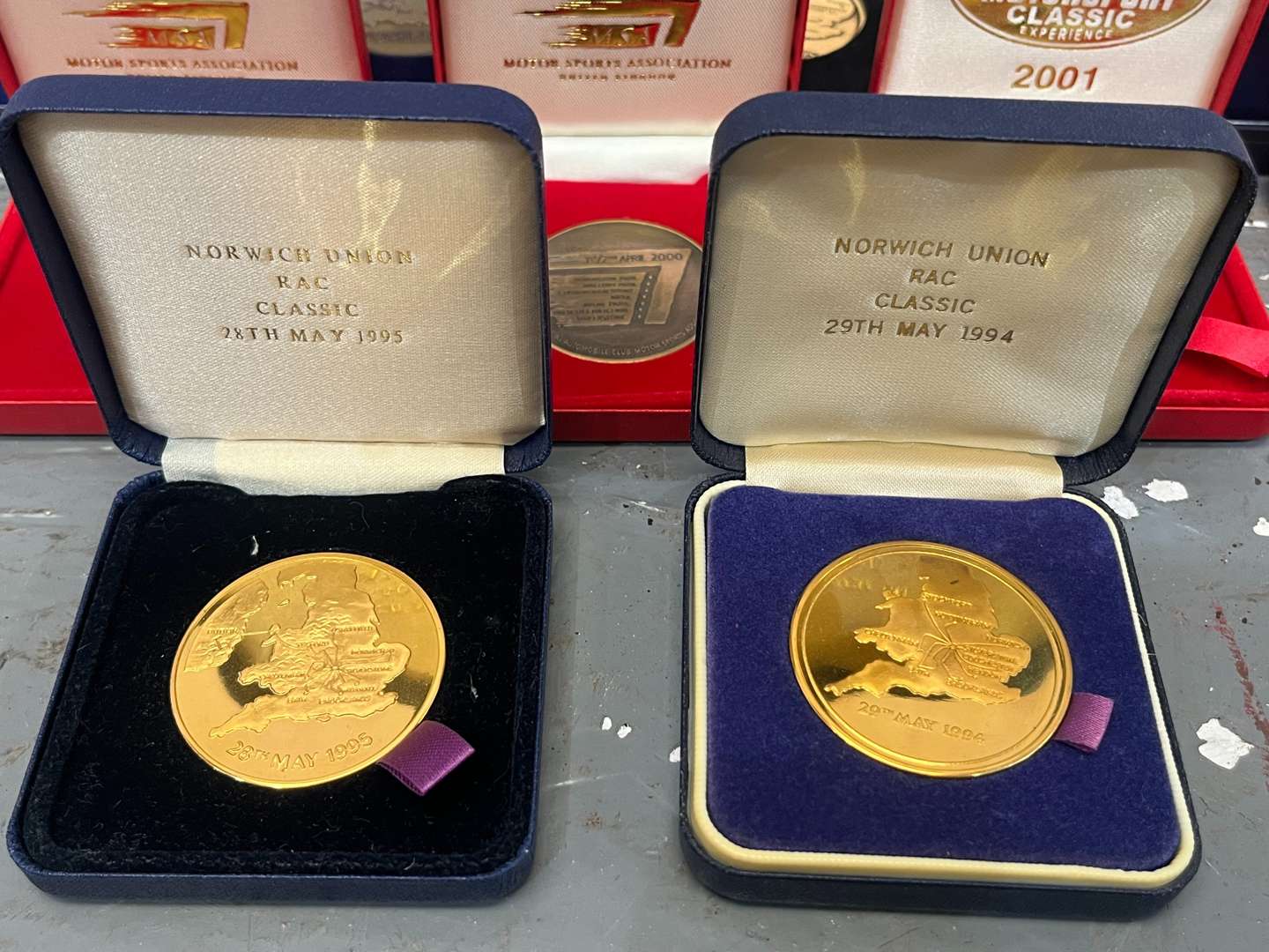 <p>Sixteen Various RAC, MSA, Motor Sport Classic Finishers Medals&nbsp;</p>