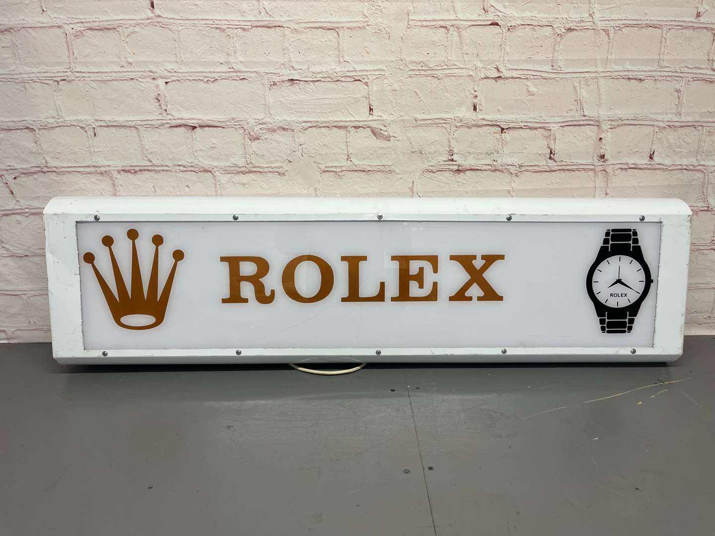 <p>Rolex Illuminated Sign</p>