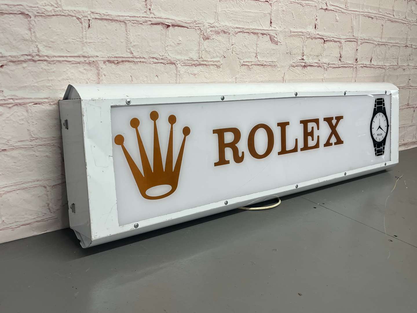 <p>Rolex Illuminated Sign</p>