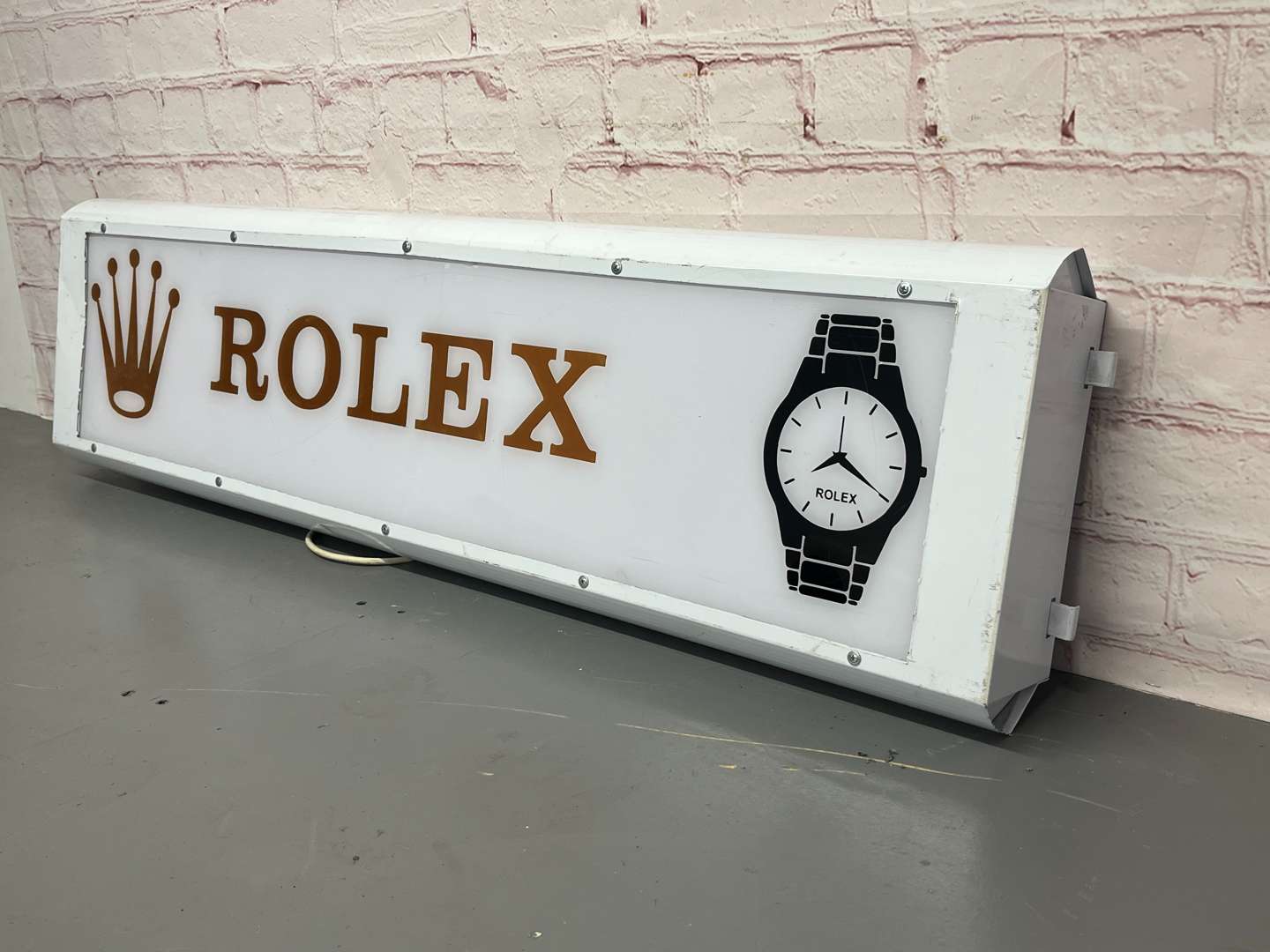 <p>Rolex Illuminated Sign</p>