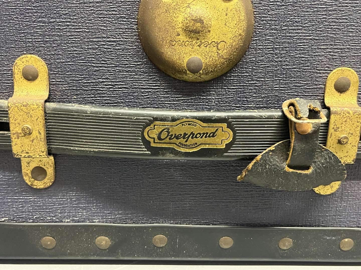 <p>Overland Rexine Travel Trunk</p>