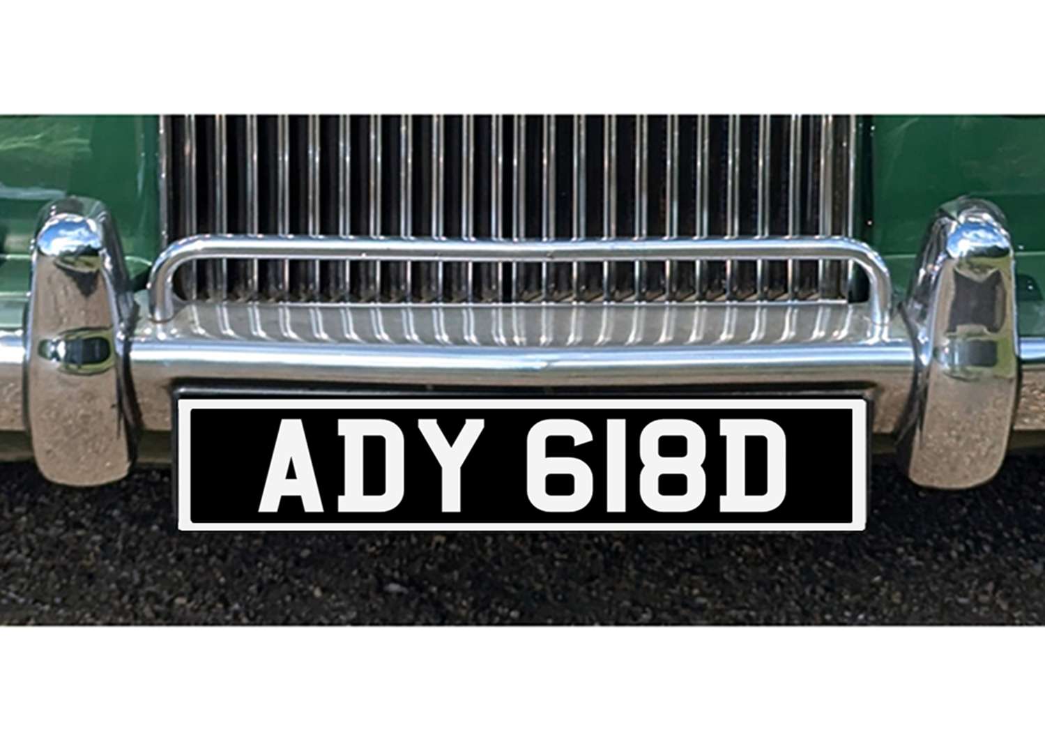 <p>&nbsp; ADY 618D Registration number&nbsp;</p>